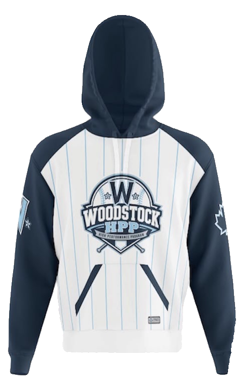 Woodstock HPP Baseball Elite Hoodie | Pinstripe