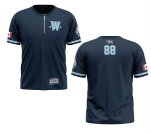 Woodstock HPP Baseball Elite Cage Jacket | Navy
