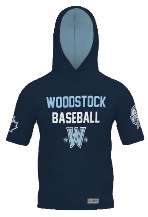 Woodstock HPP Baseball Elite Short Sleeve Hoodie | Prolook