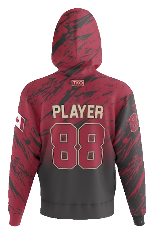 Ancaster D-Backs Elite Hoodie | Splatter