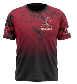 Ancaster D-Backs Elite T-Shirt | Splatter Logo