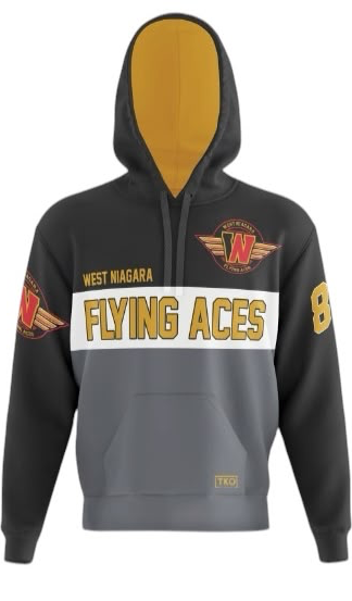 West Niagara Flying Aces Elite Hoodie | Stripe