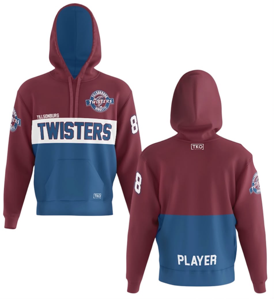 Tillsonburg Twisters Elite Hoodie | Stripe